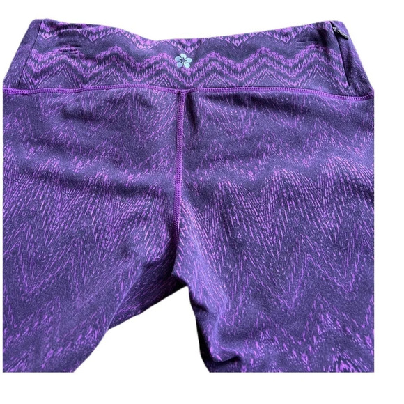 Tuff Athletics Women Purple Active Pants Medium. Excellent condition - Picture 3 of 5